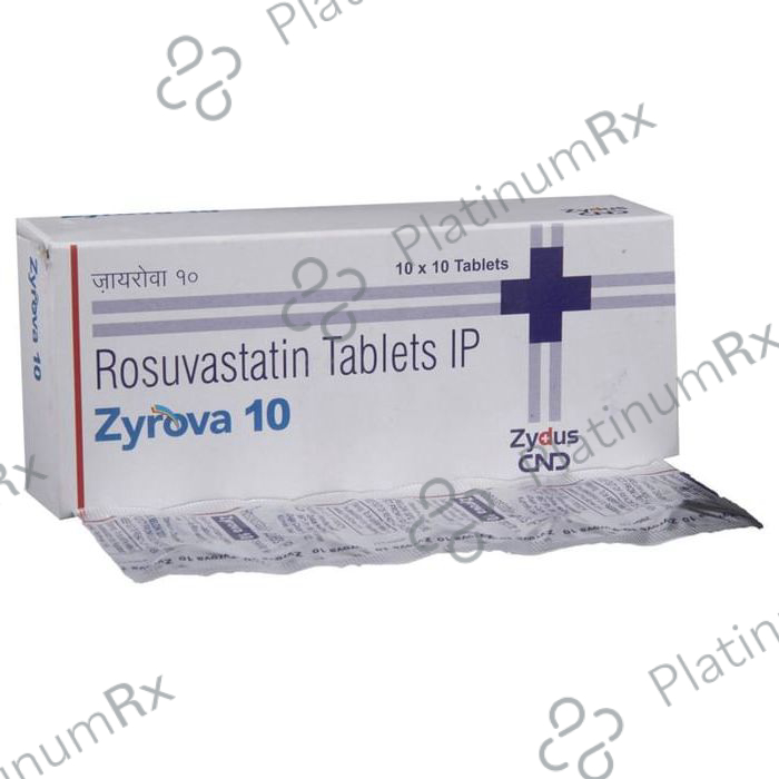Zyrova 10mg Tablet 10s