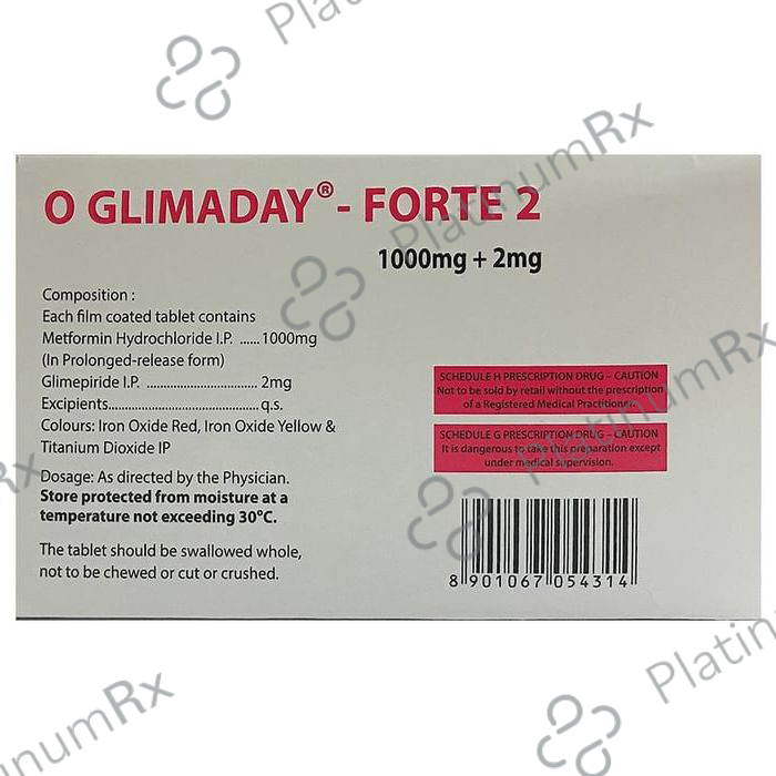 O Glimaday-Forte 2 Tablet PR