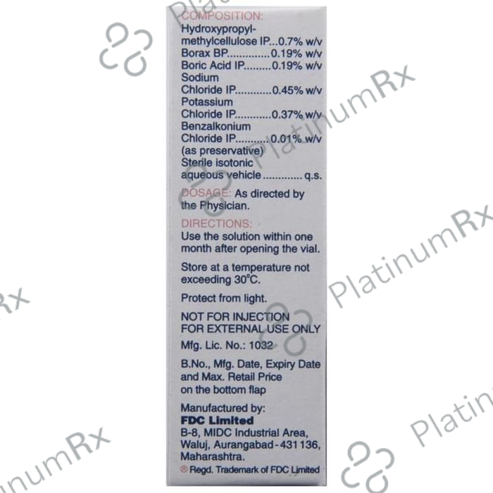 Moisol 0.7% Eye Drop 5ml