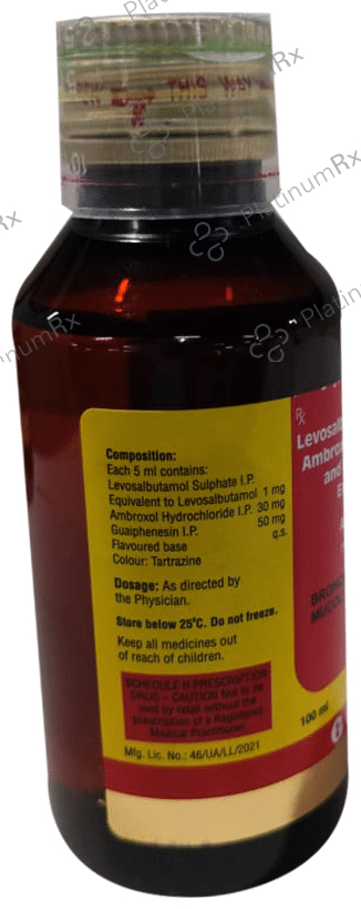 Ascodex LS 30/50/1mg Syrup 100ml