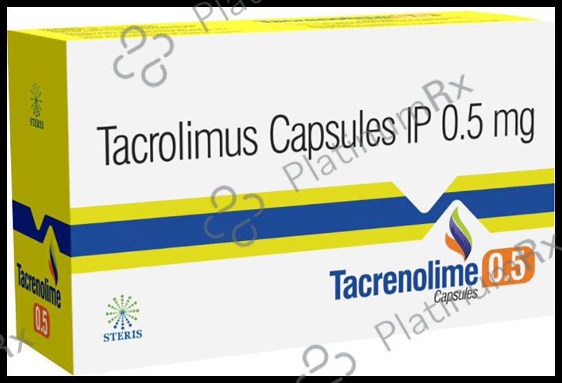 Tacrenolime 0.5mg Capsule PR 10s