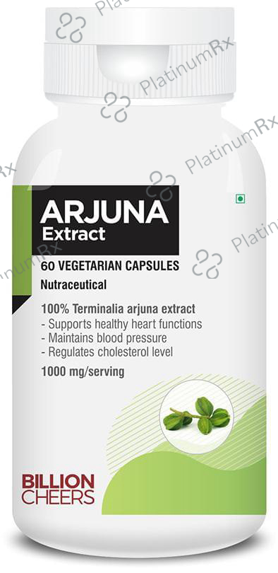 Billion Cheers Arjuna Extract Vegetarian Capsules