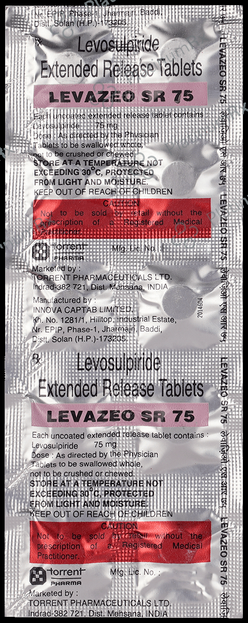 Levazeo SR 75mg Tablet 10s