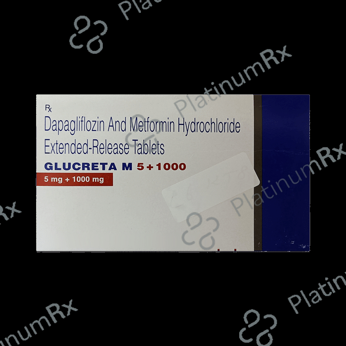 Glucreta M 5/1000mg Tablet ER 10s