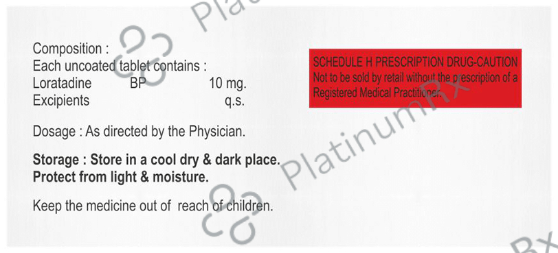 Lorakin 10mg Tablet