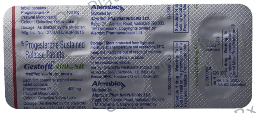 Gestofit SR 400mg Tablet 10s