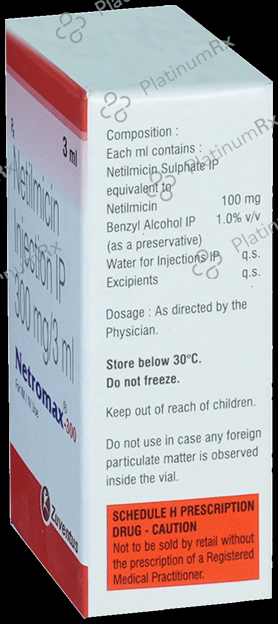 Netromax 300mg Injection