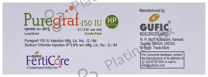 Puregraf 150IU HP Injection