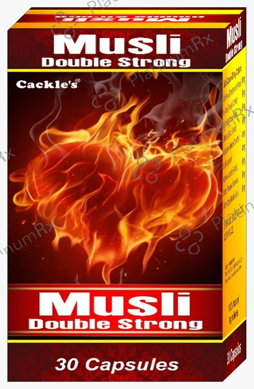 Cackle's Musli Double Strong Capsule 30 capsules